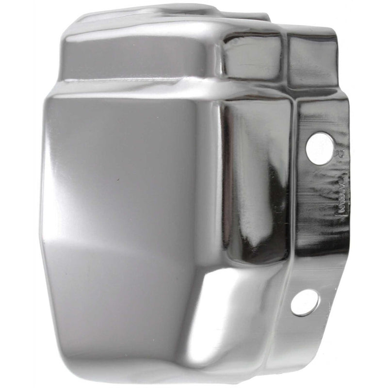 DURAFORCE Bumper End Caps Set For 1986-1992 Nissan D21 Chrome Front 6202437G00 6202537G00