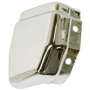 DURAFORCE Bumper End Caps Set For 1986-1992 Nissan D21 Chrome Front 6202437G00 6202537G00