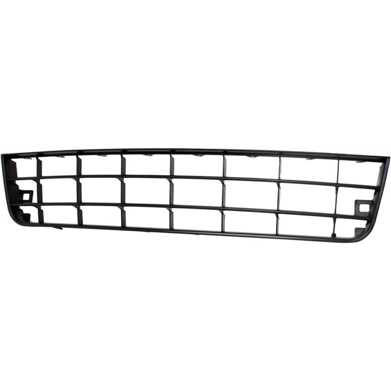DURAFORCE Bumper Grille For 2006-2009 Volkswagen Rabbit Center Textured Black Plastic