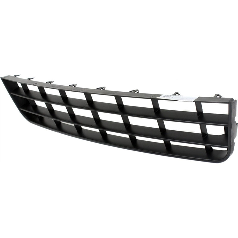 DURAFORCE Bumper Grille For 2006-2009 Volkswagen Rabbit Center Textured Black Plastic