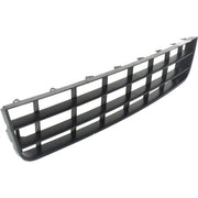 DURAFORCE Bumper Grille For 2006-2009 Volkswagen Rabbit Center Textured Black Plastic