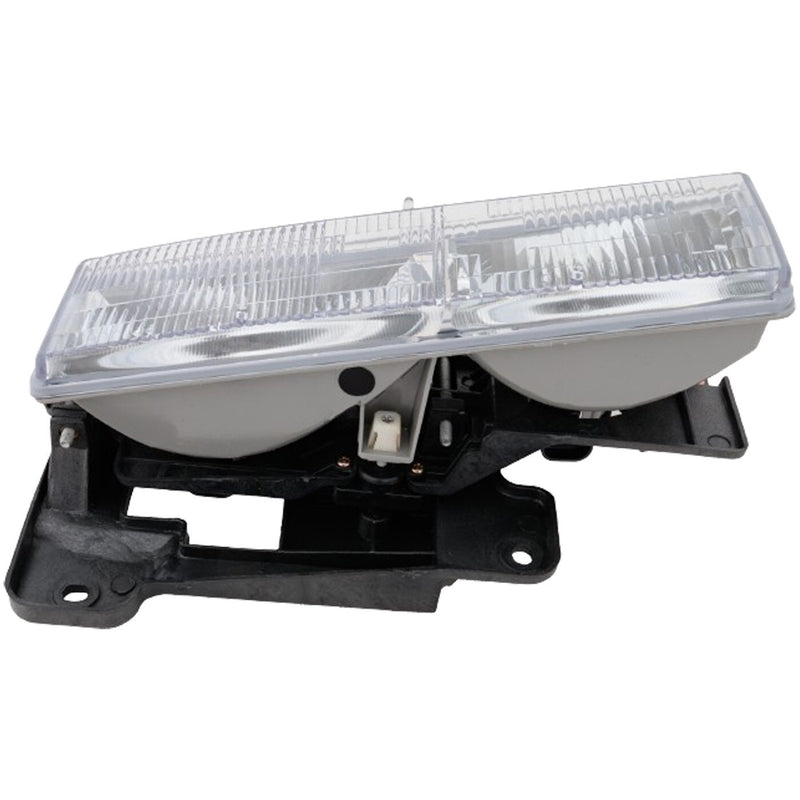 DURAFORCE Headlights Lamps Pair For 1988-98 Chevy GMC C10 C/K Truck Chrome Composite Type