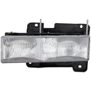 DURAFORCE Headlights Lamps Pair For 1988-98 Chevy GMC C10 C/K Truck Chrome Composite Type