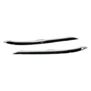 DURAFORCE Bumper Trims For 2019-2022 Honda Pilot Front Driver and Passenger Side Chrome
