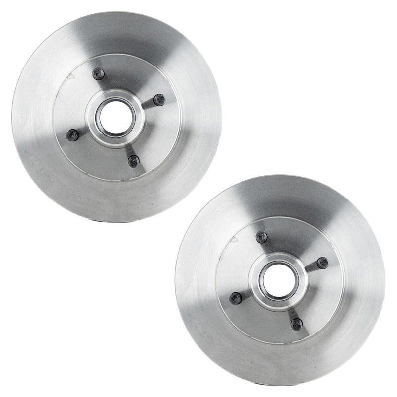 DURAFORCE Front Brake Rotor Set For 79 82-93 Ford Mustang 83-86 LTD 80-88 Mercury Cougar