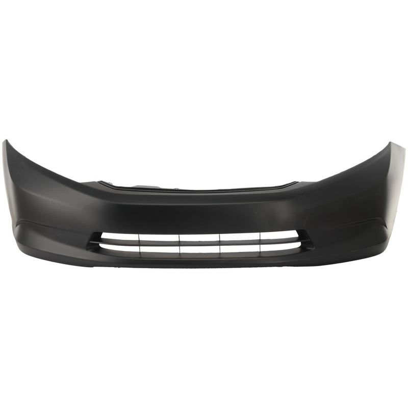 DURAFORCE Bumper Cover Fascia Front Sedan for Honda Civic 2012