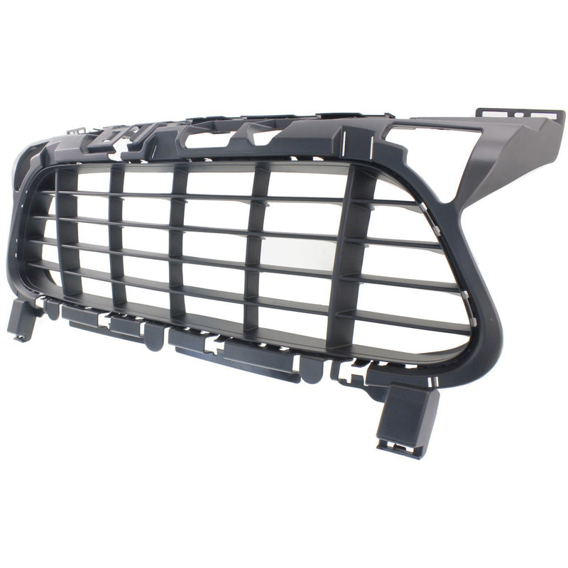 DURAFORCE Bumper Grille For 2011-2014 Porsche Cayenne Textured Black Plastic