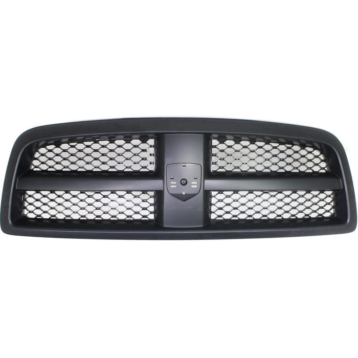 DURAFORCE Grille Assembly For 2011-2012 Ram 1500 2009-2010 Dodge Ram 1500 Painted Black
