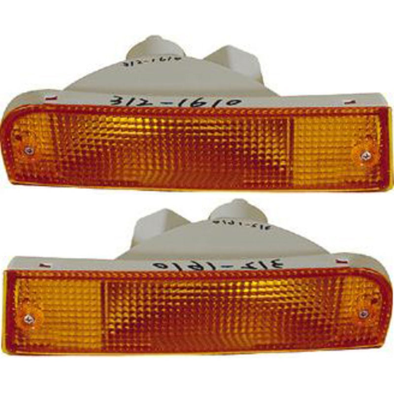 DURAFORCE Front Turn Signal Light Set For 1992-1995 Toyota 4Runner TO2530121 TO2531121