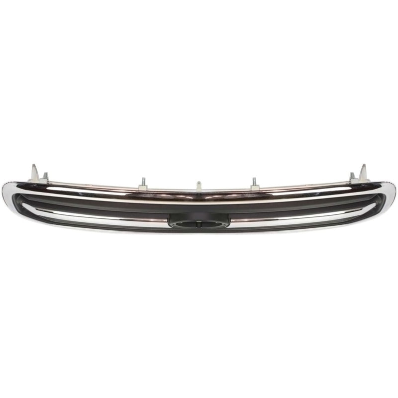 DURAFORCE Grille For 2000-2002 Toyota Tundra Chrome Shell w/ Black Insert Plastic