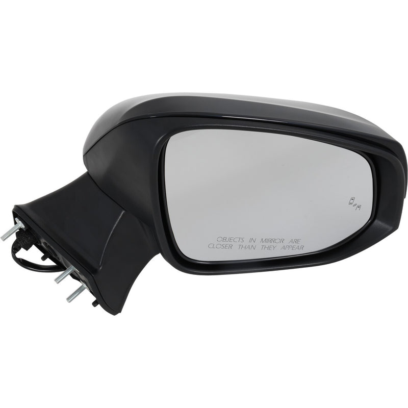 DURAFORCE Mirror For 2020-2023 Toyota Highlander Passenger Side BSD Signal Manual Fold