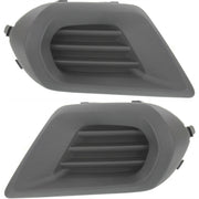 DURAFORCE Fog Light Cover Set For 2014-2016 Subaru Forester Front Left and Right Side