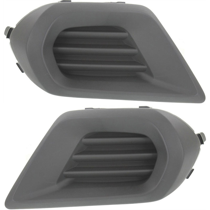 DURAFORCE Fog Light Cover Set For 2014-2016 Subaru Forester Front Left and Right Side