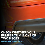 DURAFORCE Bumper Trim For 2014-2017 BMW X5 Luxury Line, Type 1 Front Right Side