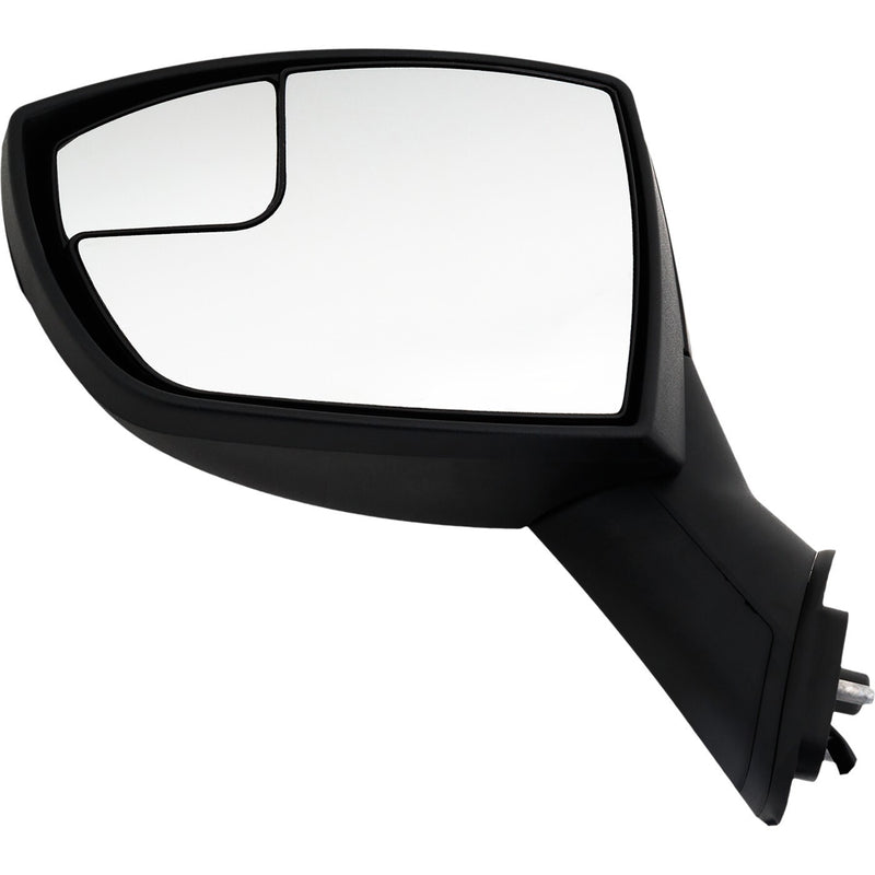 DURAFORCE Left Side Power Mirror For 2018-2022 Ford EcoSport Manual Folding Textured Black