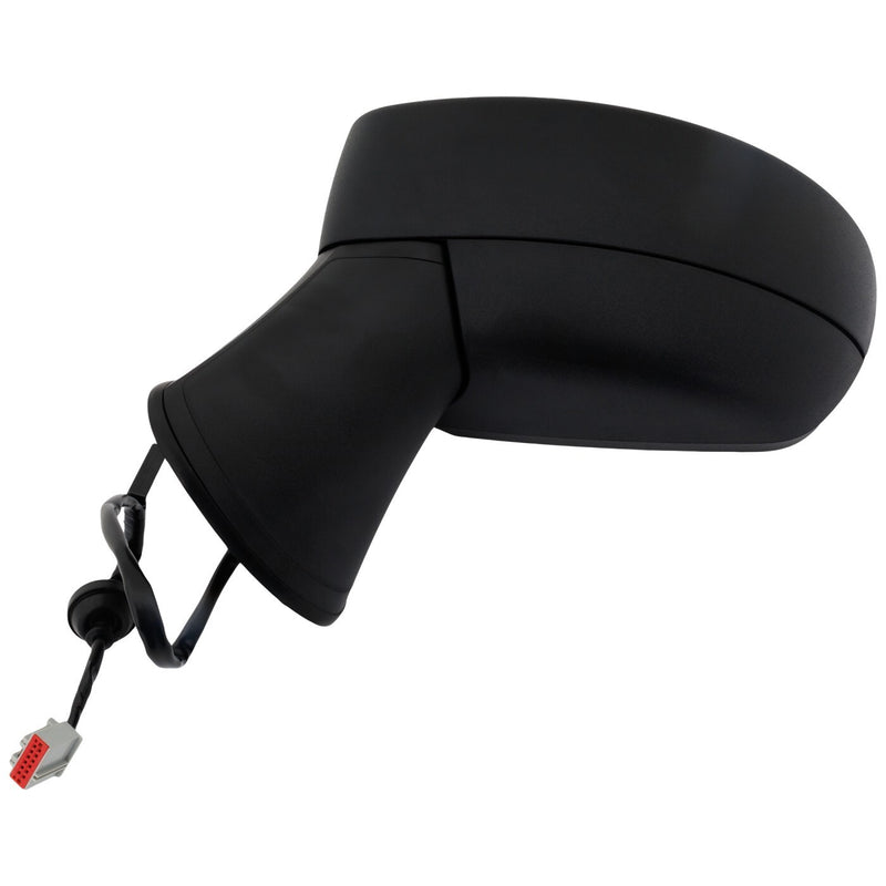 DURAFORCE Left Side Power Mirror For 2018-2022 Ford EcoSport Manual Folding Textured Black