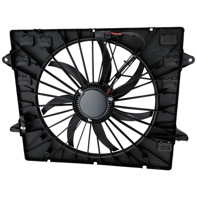 DURAFORCE Cooling Fans Assembly for Chevy 85151156 Chevrolet Traverse Limited Enclave
