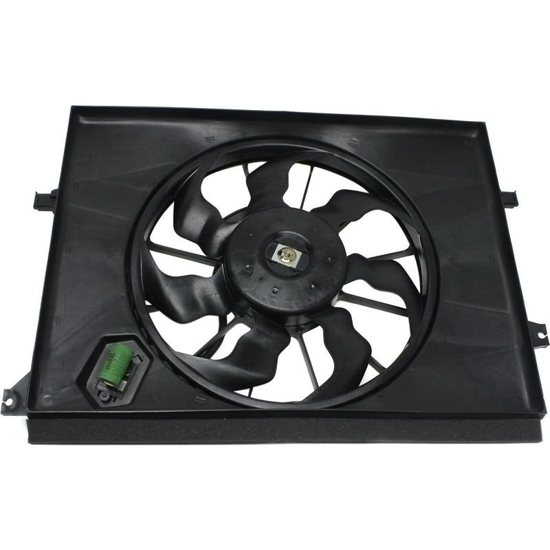 DURAFORCE Engine Radiator Cooling Fan Assembly for 10-11 Kia Soul 2.0L New
