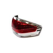 DURAFORCE Halogen Tail Light Set For 2008 Ford Focus Clear & Red Lens w/ Bulbs 2Pcs