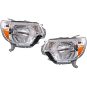 DURAFORCE Headlight Set For 2012-2015 Toyota Tacoma Left and Right With Bulb 2Pc