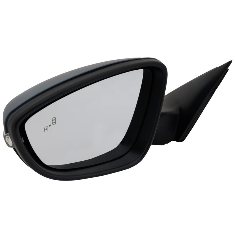 DURAFORCE Mirror For 2016-2020 Volkswagen Passat Left Power Heated Paintable w Signal Lamp