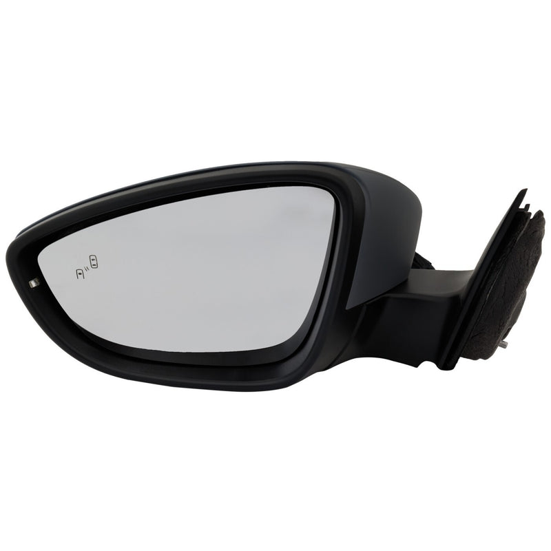 DURAFORCE Mirror For 2016-2020 Volkswagen Passat Left Power Heated Paintable w Signal Lamp