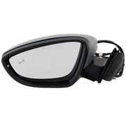DURAFORCE Mirror For 2016-2020 Volkswagen Passat Left Power Heated Paintable w Signal Lamp