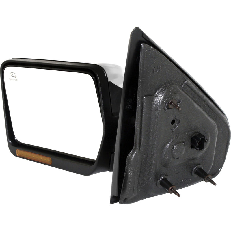 DURAFORCE Power Mirror For 2007-2008 Ford F-150 2007-08 Lincoln Mark LT Left Heated Chrome
