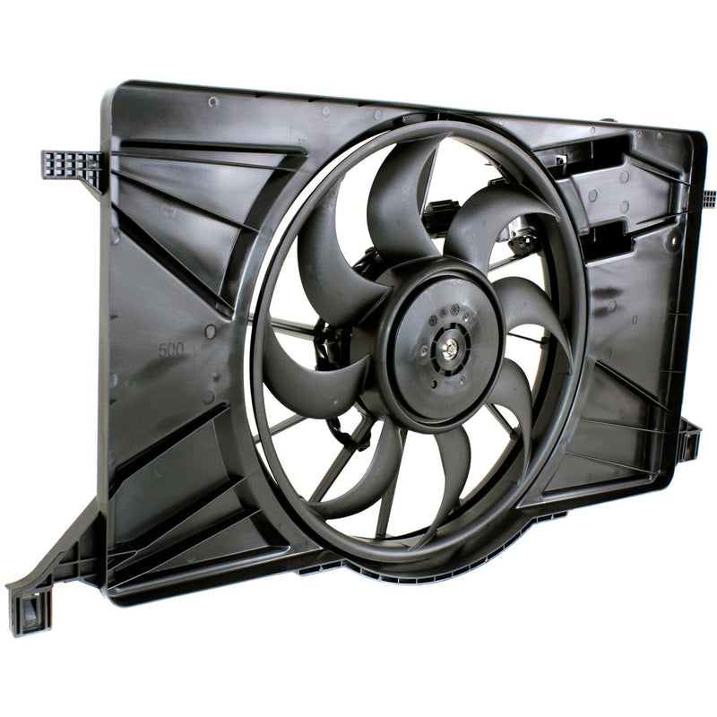 DURAFORCE Radiator Cooling Fan Assembly For 2012-2018 Ford Focus CV6Z8C607R FO3115189