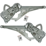 DURAFORCE New Set of 2 Window Regulators Front Driver & Passenger Side for 3 Series Pair