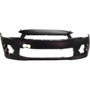 DURAFORCE 6400H438 New Bumper Cover Fascia Front for Mitsubishi Lancer 2016-2017