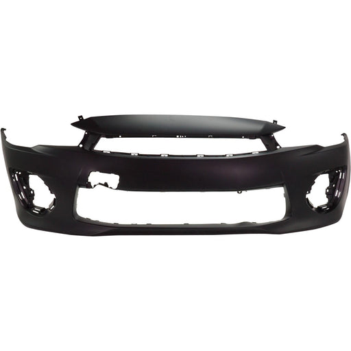 DURAFORCE 6400H438 New Bumper Cover Fascia Front for Mitsubishi Lancer 2016-2017