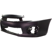 DURAFORCE 6400H438 New Bumper Cover Fascia Front for Mitsubishi Lancer 2016-2017