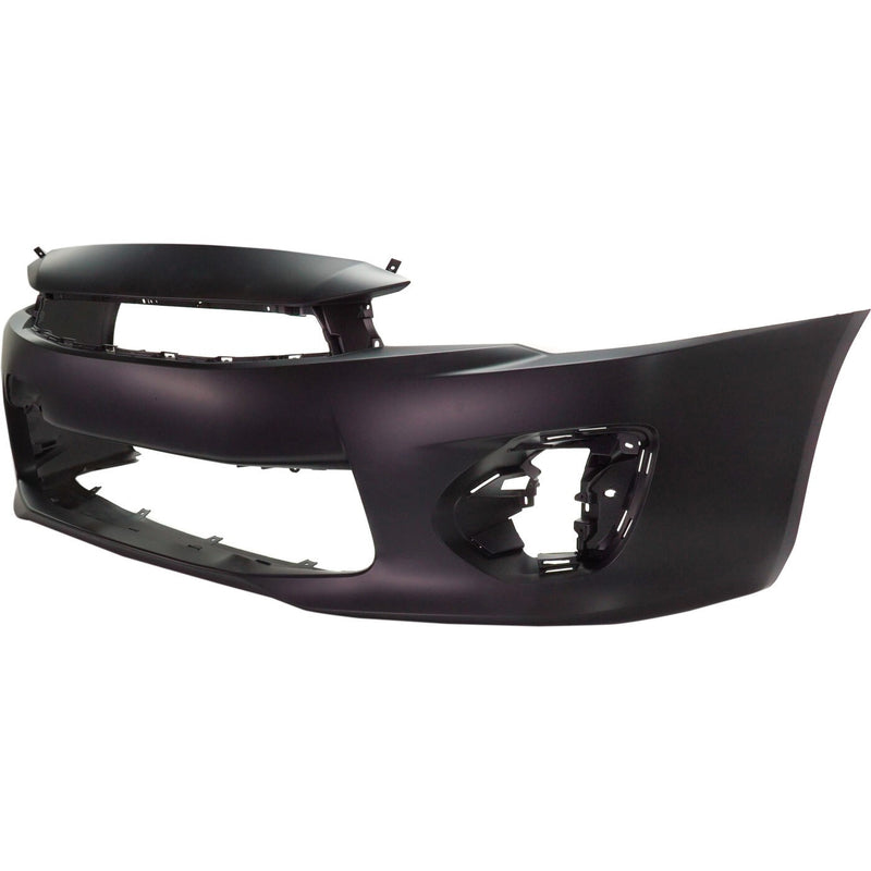 DURAFORCE 6400H438 New Bumper Cover Fascia Front for Mitsubishi Lancer 2016-2017