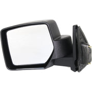DURAFORCE Side View Mirror Manual Textured Black Driver Left LH for 07-17 Jeep Patriot