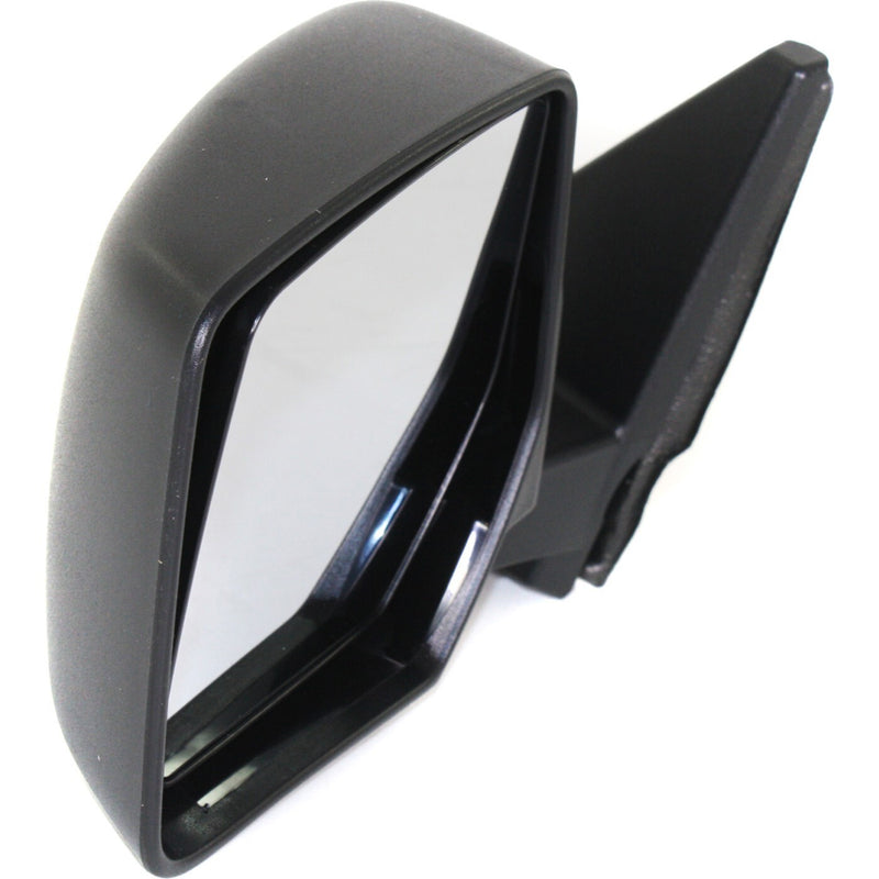 DURAFORCE Side View Mirror Manual Textured Black Driver Left LH for 07-17 Jeep Patriot