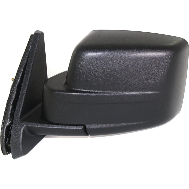 DURAFORCE Side View Mirror Manual Textured Black Driver Left LH for 07-17 Jeep Patriot
