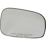DURAFORCE Mirror Glass For 05-21 Nissan Frontier Convex Passenger Side with backing plate
