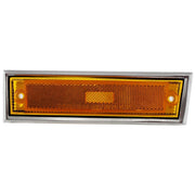DURAFORCE Side Chrome Bezel Marker Light Pair Set for Chevy Blazer GMC Jimmy C/K R Pickup