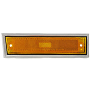 DURAFORCE Side Chrome Bezel Marker Light Pair Set for Chevy Blazer GMC Jimmy C/K R Pickup