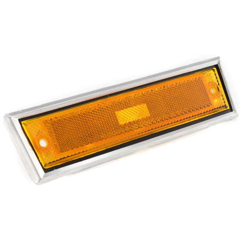 DURAFORCE Side Chrome Bezel Marker Light Pair Set for Chevy Blazer GMC Jimmy C/K R Pickup