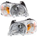 DURAFORCE Headlight Set For 2005-2006 Mazda Tribute Left and Right With Bulb 2Pc