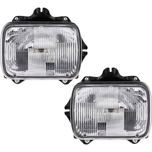 DURAFORCE Halogen Sealed Beam Type Headlight Set For 1984-1995 Toyota Pickup Left & Right