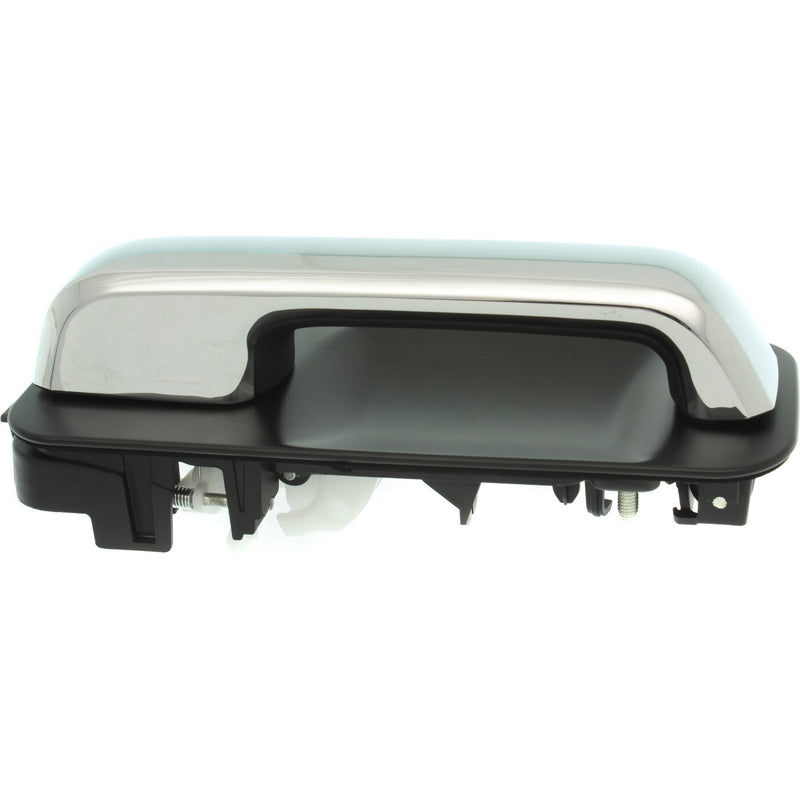 DURAFORCE Exterior Door Handle For 2015-2022 Ford F-150 Rear Driver Side Chrome Lever