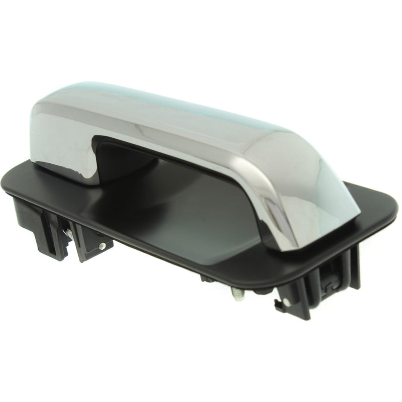 DURAFORCE Exterior Door Handle For 2015-2022 Ford F-150 Rear Driver Side Chrome Lever