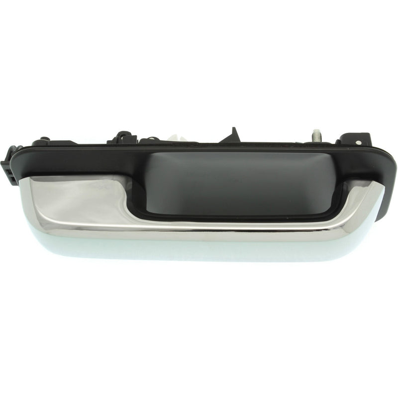 DURAFORCE Exterior Door Handle For 2015-2022 Ford F-150 Rear Driver Side Chrome Lever