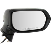 DURAFORCE Passenger Heated Mirror For 2007-2012 Acura RDX Manual Folding Power Paintable