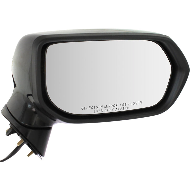 DURAFORCE Passenger Heated Mirror For 2007-2012 Acura RDX Manual Folding Power Paintable