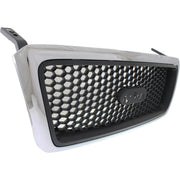 DURAFORCE Grille Assembly For 2006-2008 Ford F-150 XLT Chrome Black