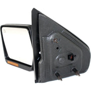 DURAFORCE Mirror For 2007-2008 Ford F-150 Power Folding With Puddle Light Paintable Left